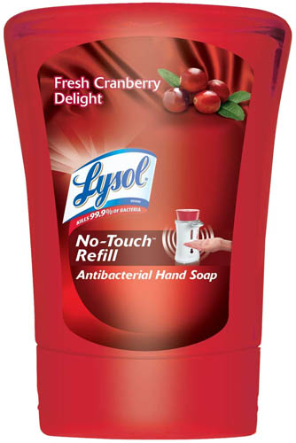 LYSOL NoTouch Hand Soap  Fresh Cranberry Delight